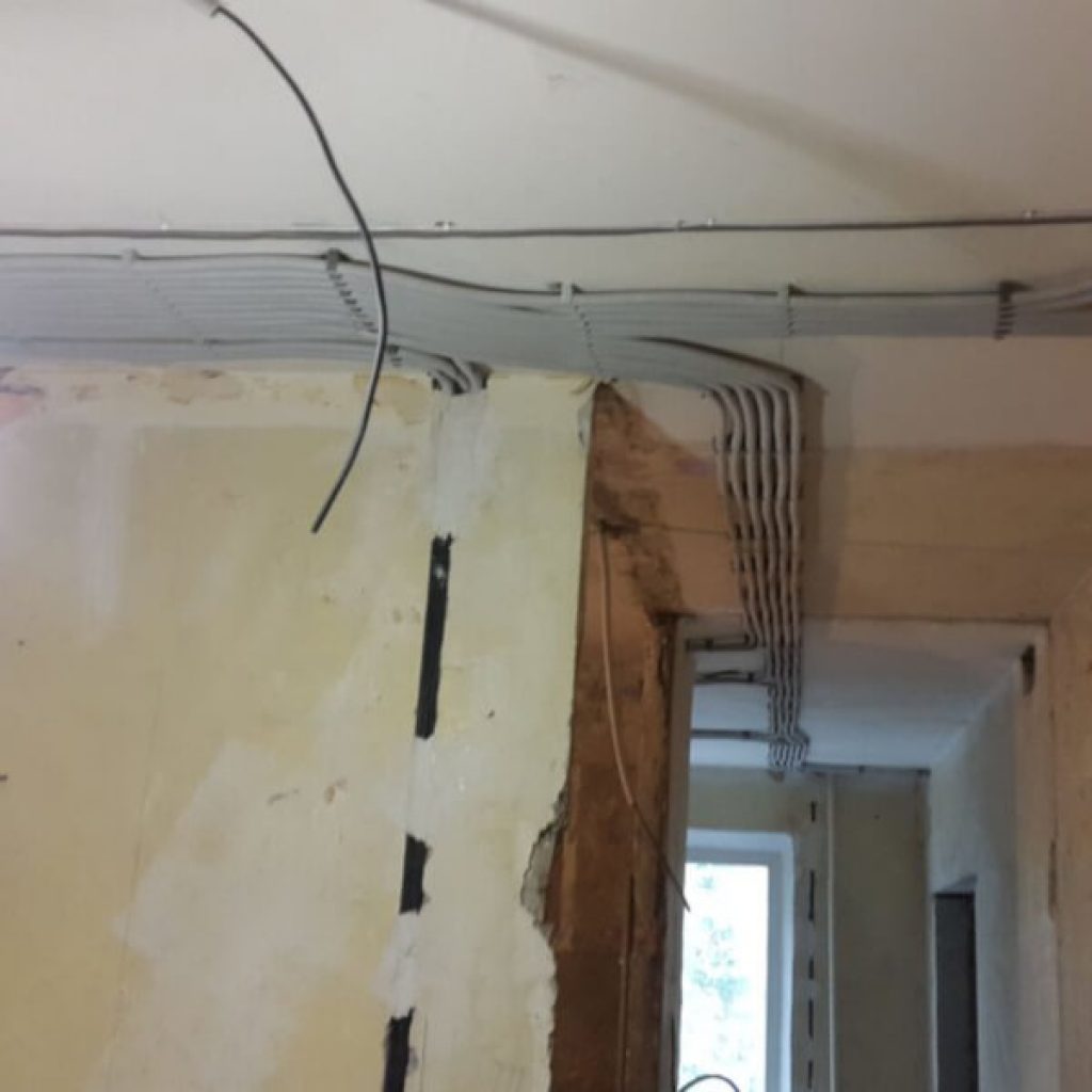 замена проводки в квартире панельного дома